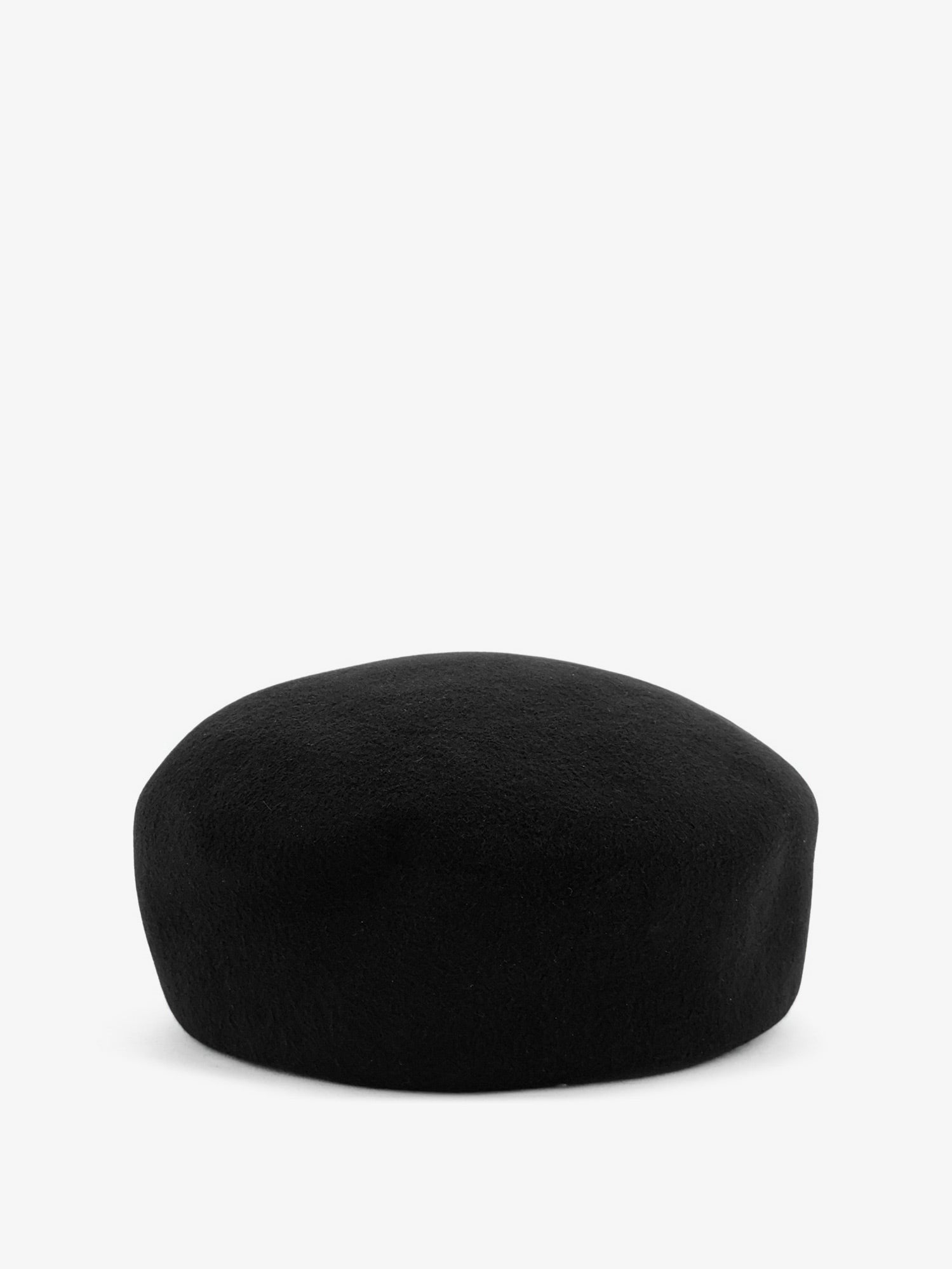 The Frankie Shop Women's Noxley Pillbox Wool Beret Black