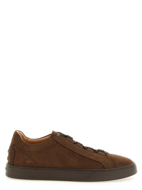 Tod's Nubuck Sneakers Brown