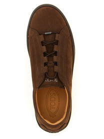 Tod's Nubuck Sneakers Brown