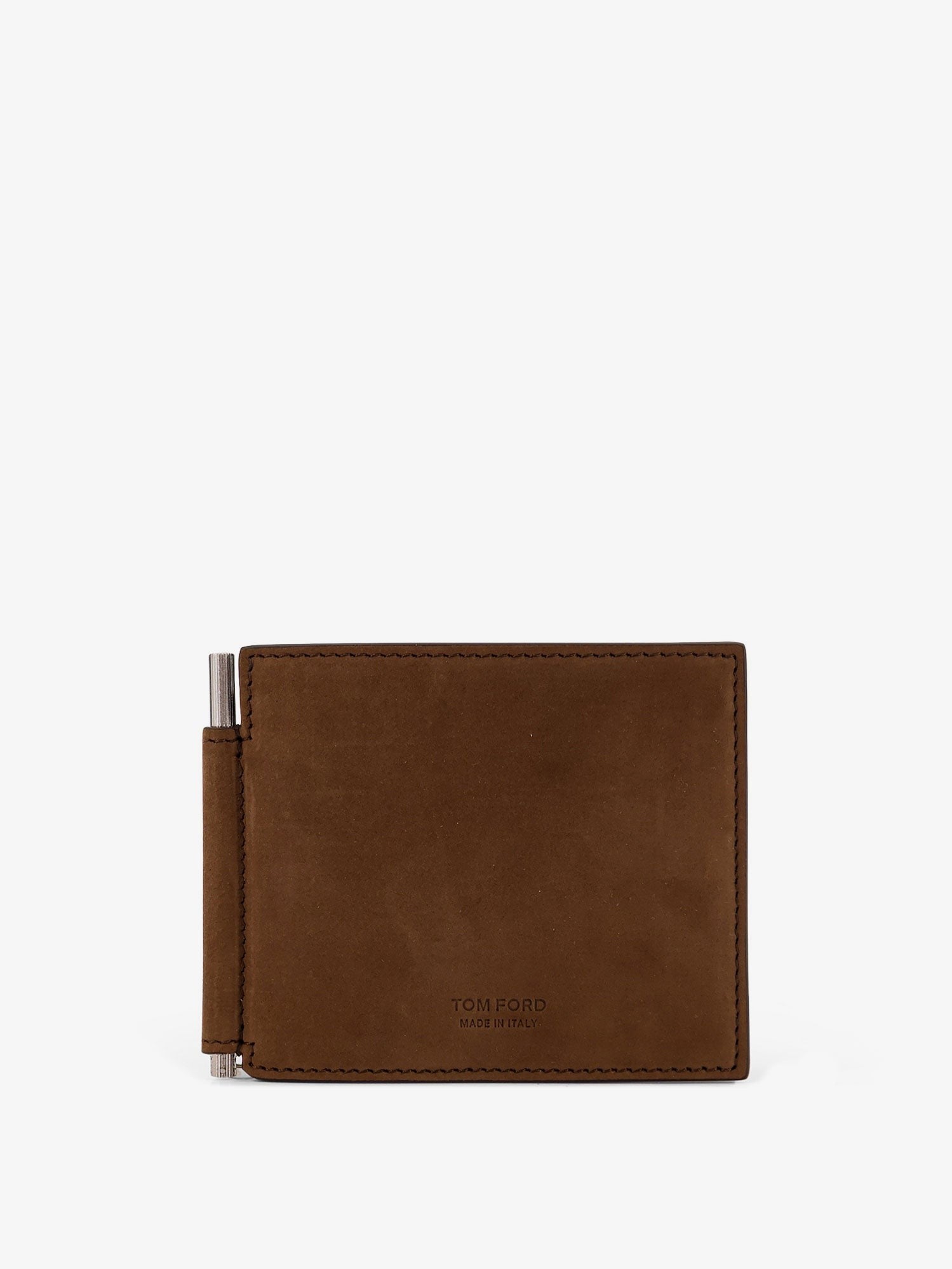 Tom Ford Men's Nubuck Wallet Brown
