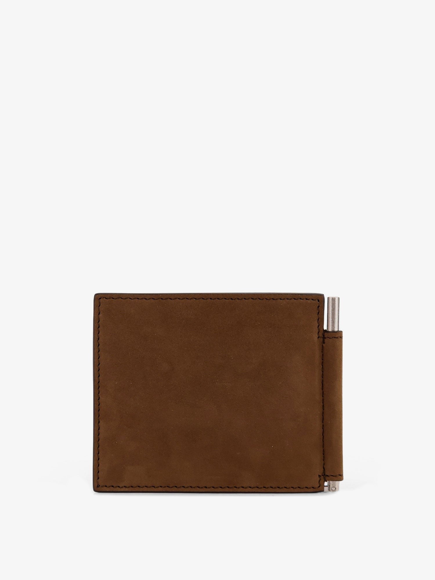 Tom Ford Men's Nubuck Wallet Brown