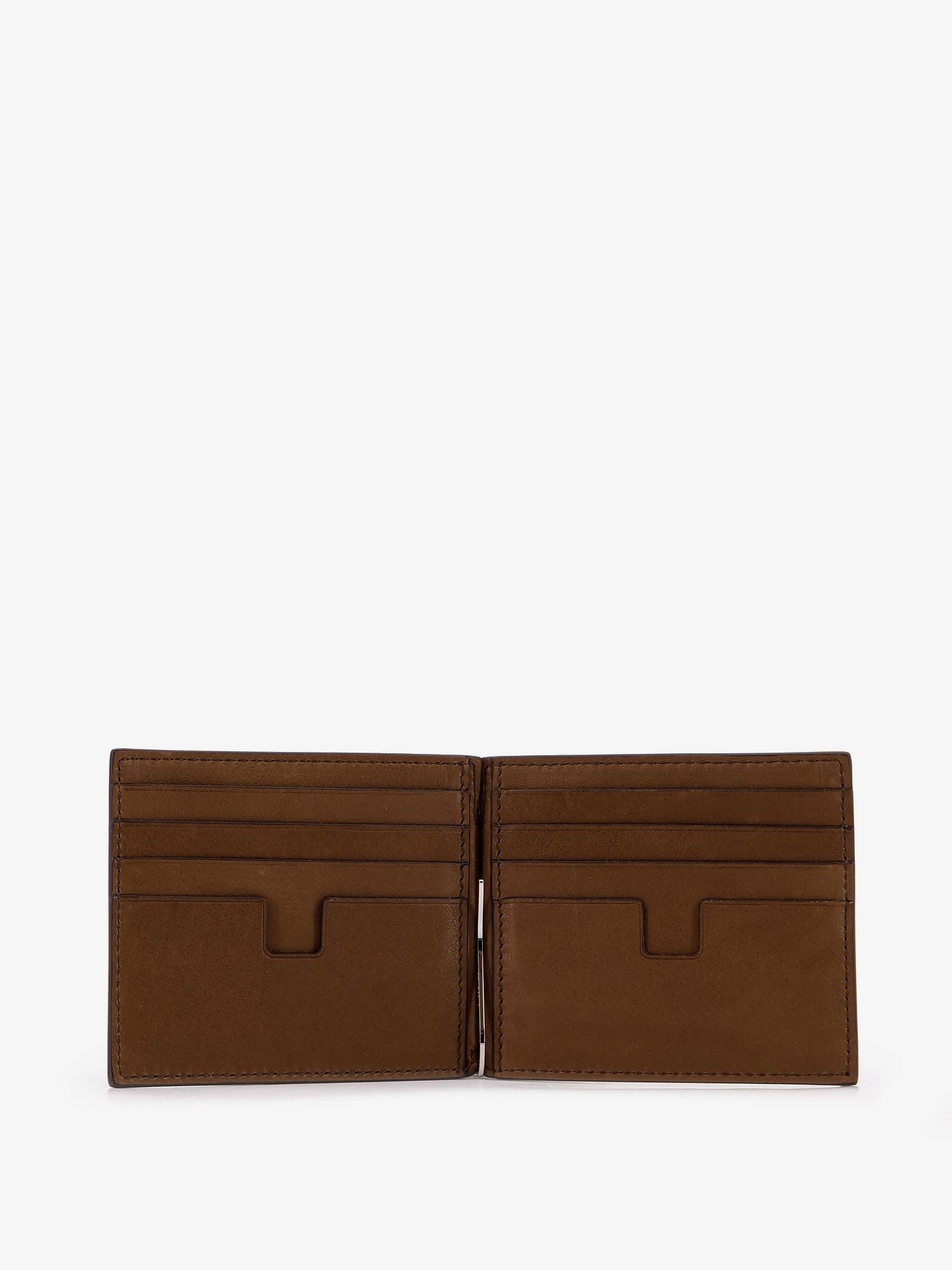 Tom Ford Men's Nubuck Wallet Brown