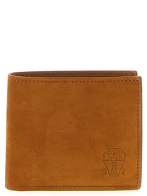 Brunello Cucinelli Nubuck Wallet Brown