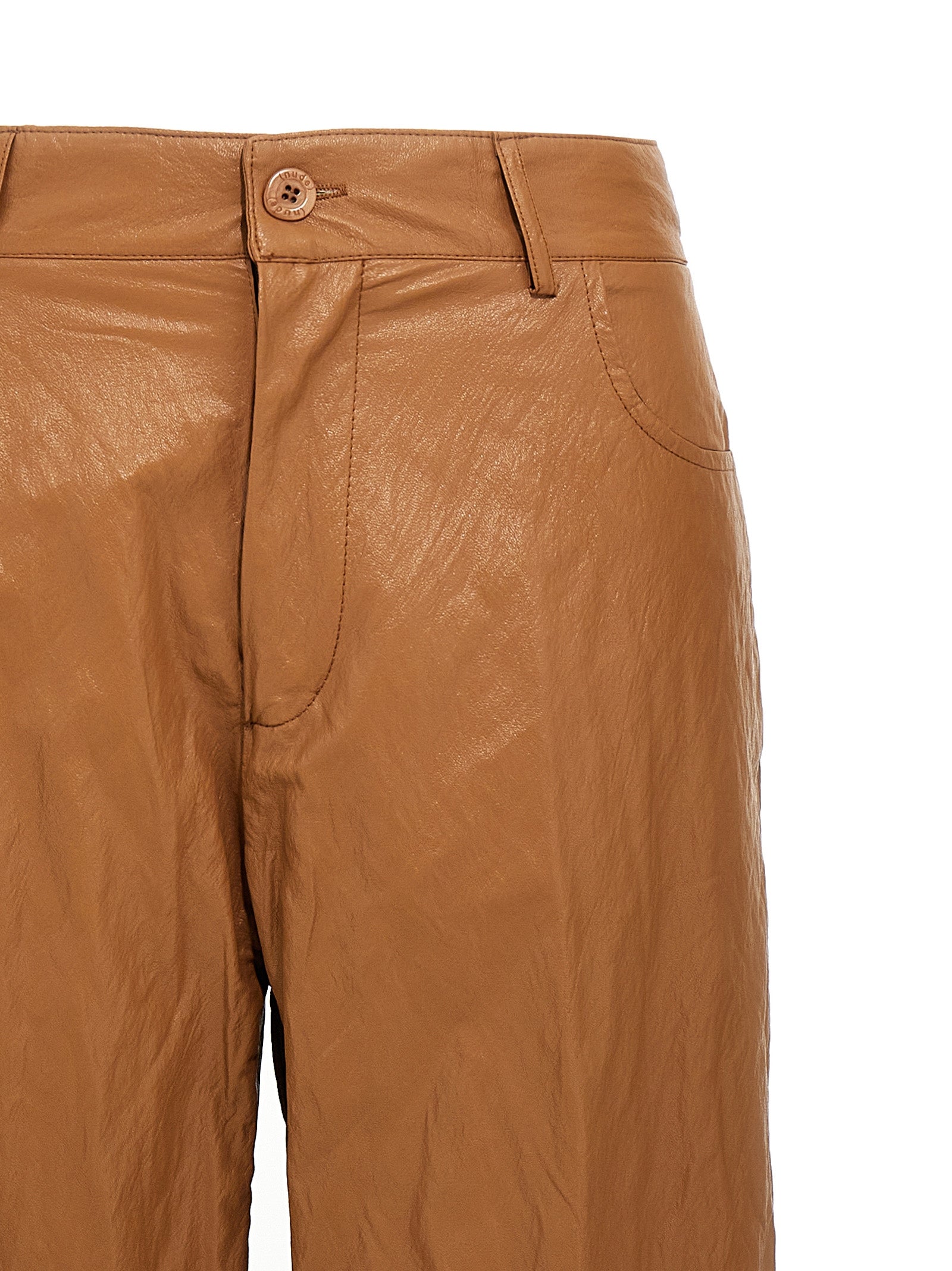 NUDE - NUDE - Leather-effect pants - Women’s Pants