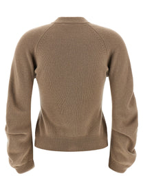 NUDE - NUDE - Curved sleeves cardigan - Women’s Knitwear