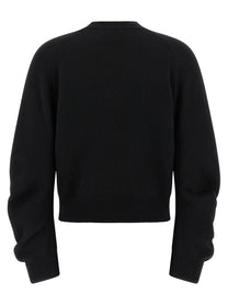 NUDE - NUDE - Curved sleeve sweater - Women’s Knitwear