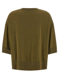 NUDE - NUDE - Cropped wool sweater - Women’s Knitwear