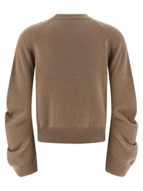 NUDE - NUDE - Curved sleeve sweater - Women’s Knitwear
