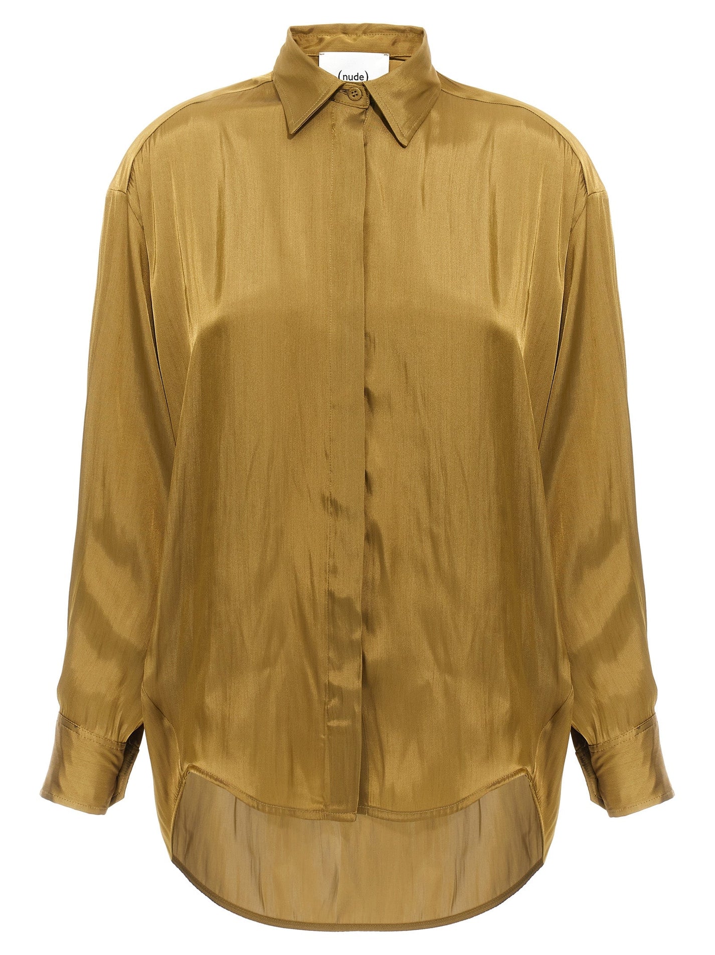 NUDE - NUDE - Satin shirt - Women’s Tops