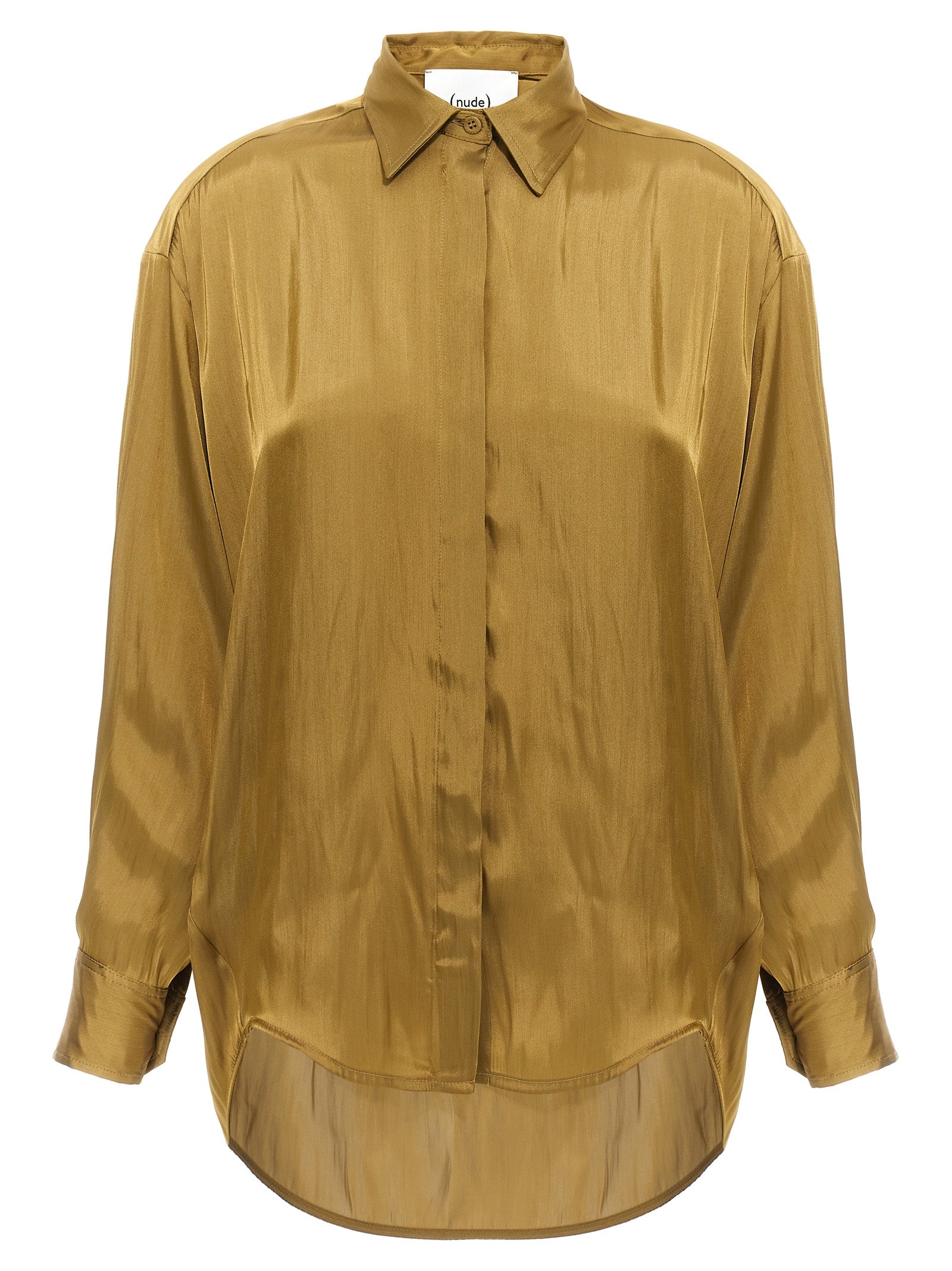 NUDE - NUDE - Satin shirt - Women’s Tops