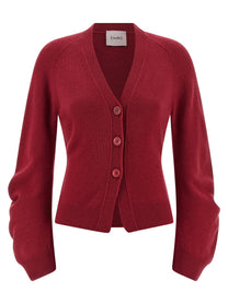 NUDE - NUDE - Curved sleeves cardigan - Women’s Knitwear