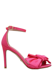 Stuart Weitzman Nudistcurver Loveknot Sandals Pink