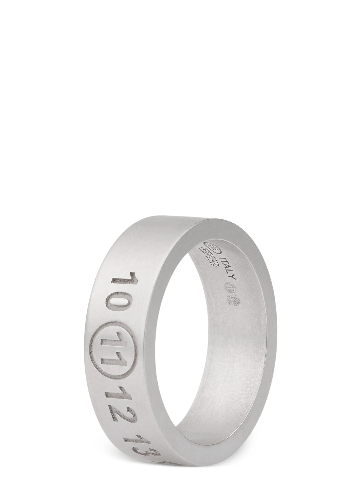 Maison Margiela Number Reference Ring Silver
