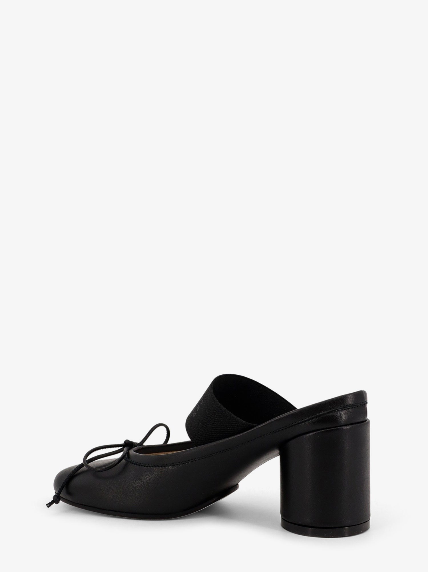 MM6 Maison Margiela Women's Numeric Anatomic Leather Sandals Black