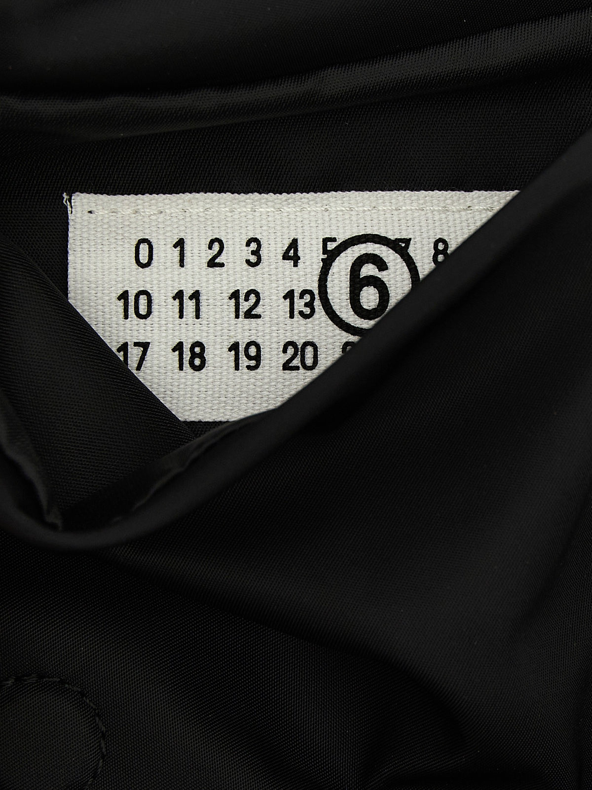 MM6 Maison Margiela Numeric Crossbody Bag Black