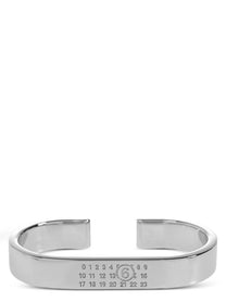 MM6 Maison Margiela Numeric Doppio Ring Silver