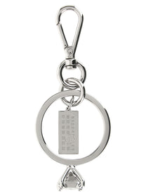 MM6 Maison Margiela Numeric Keyring Silver