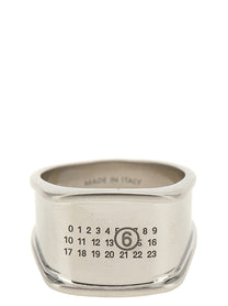 MM6 Maison Margiela Numeric Ring Silver