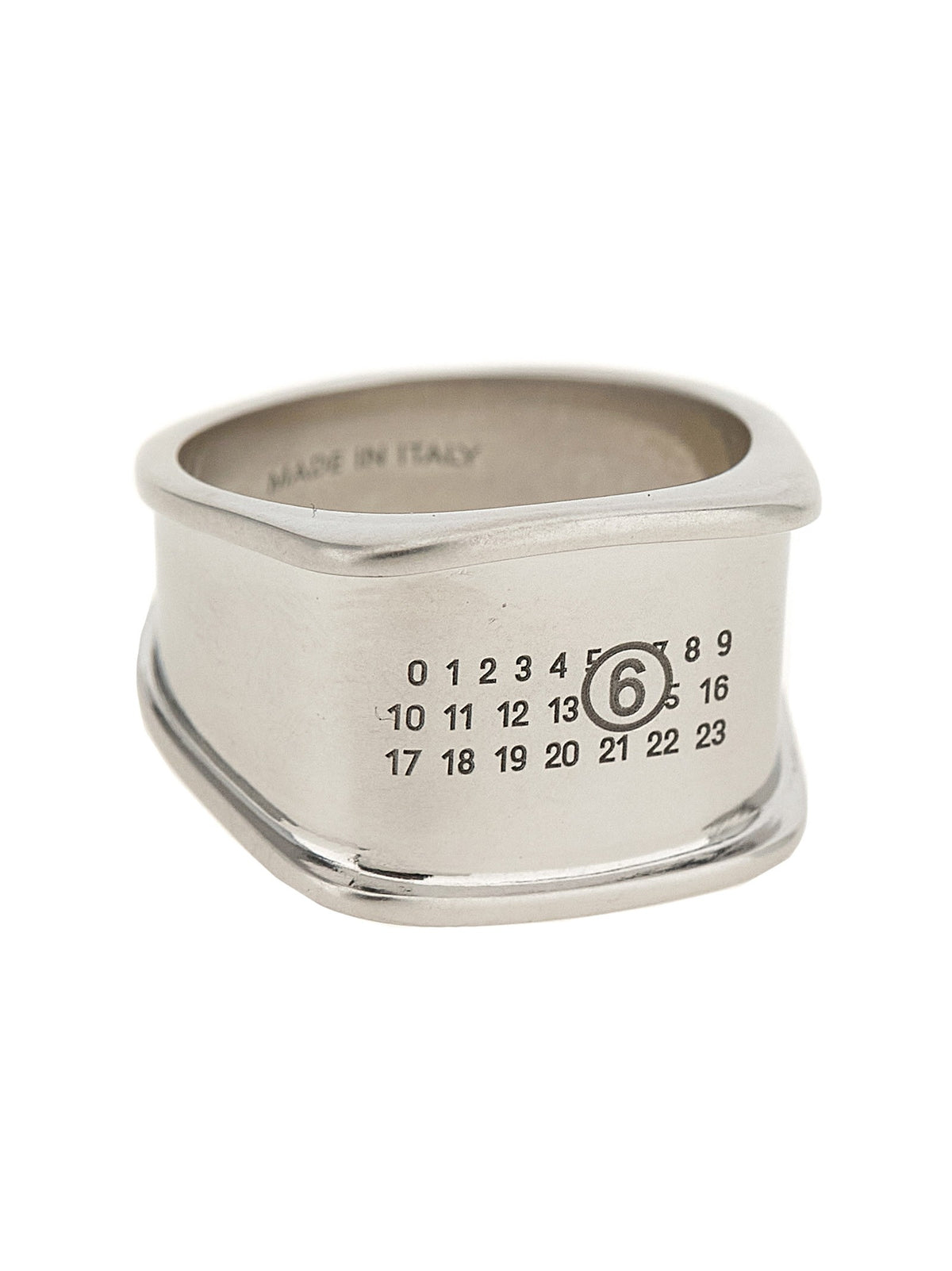 MM6 Maison Margiela Numeric Ring Silver