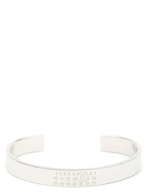 MM6 Maison Margiela Numeric Minimal Signature Bracelet Silver