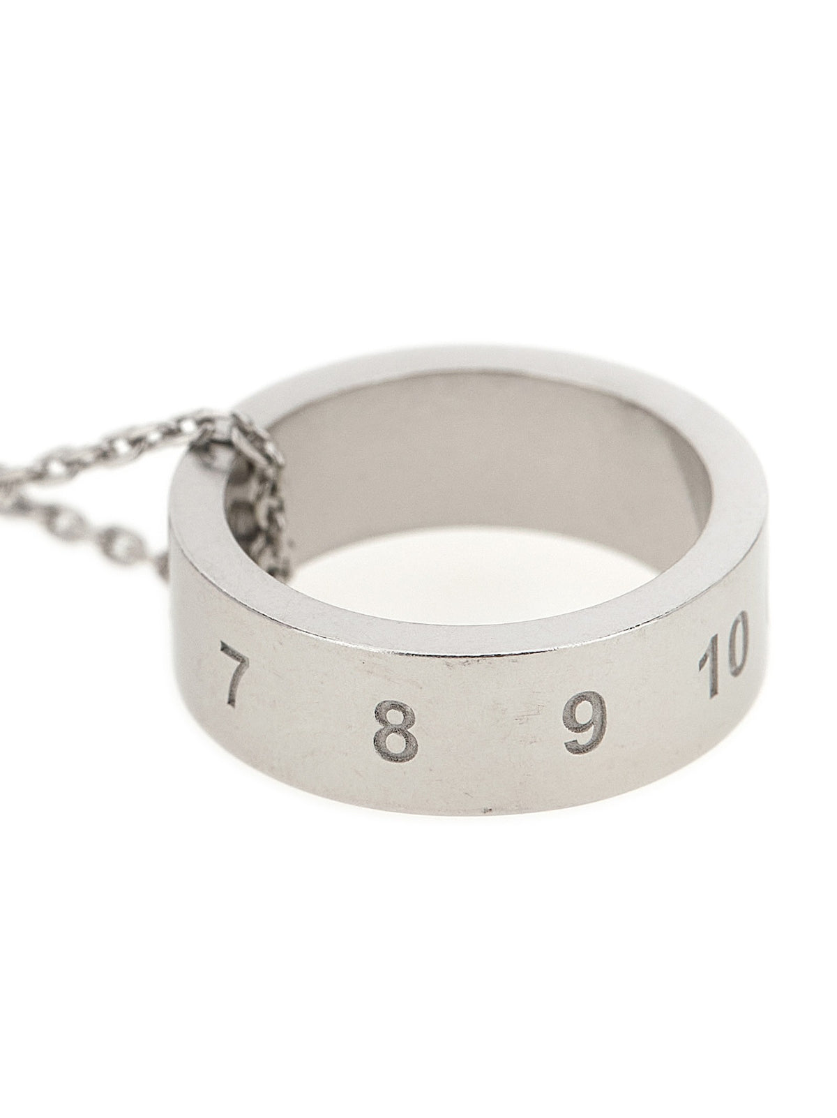 Maison Margiela Numeric Necklace Silver, view 2