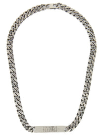 MM6 Maison Margiela Numeric Necklace Silver