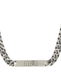 MM6 Maison Margiela Numeric Necklace Silver