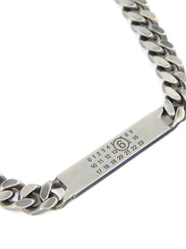 MM6 Maison Margiela Numeric Necklace Silver