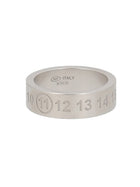 Maison Margiela Men's Numeric Ring Grey