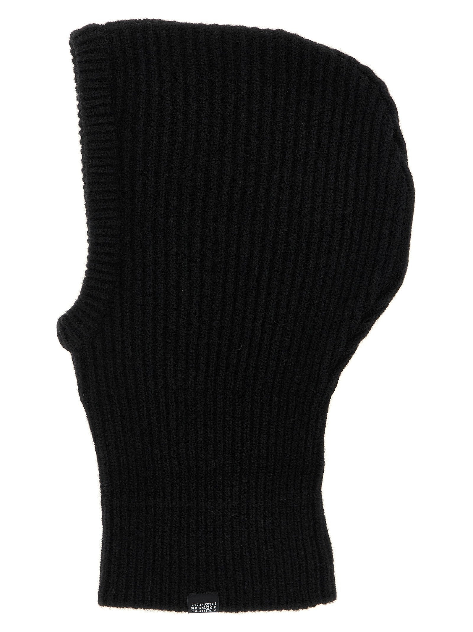 MM6 Maison Margiela Numeric Signature MM6 Balaclava Black