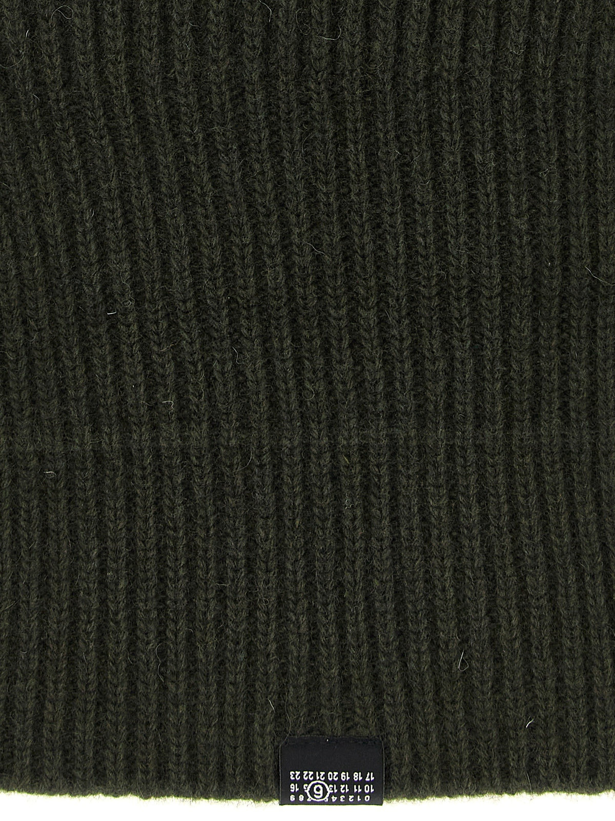 MM6 Maison Margiela Numeric Signature MM6 Balaclava Green