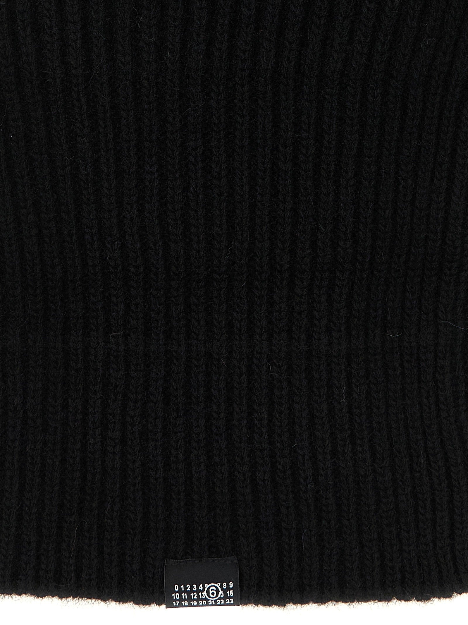 MM6 Maison Margiela Numeric Signature MM6 Balaclava Black