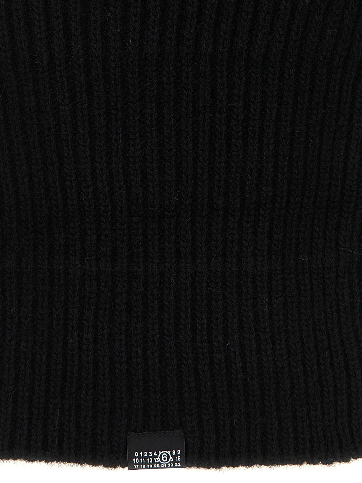 MM6 Maison Margiela Numeric Signature MM6 Balaclava Black, view 3