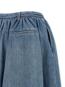 MM6 Maison Margiela Numeric Signature MM6 Bermuda Shorts Blue