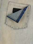 MM6 Maison Margiela Numeric Signature MM6 Denim Shirt Blue, view 5