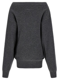 MM6 Maison Margiela Numeric Signature MM6 Dress Grey, view 2