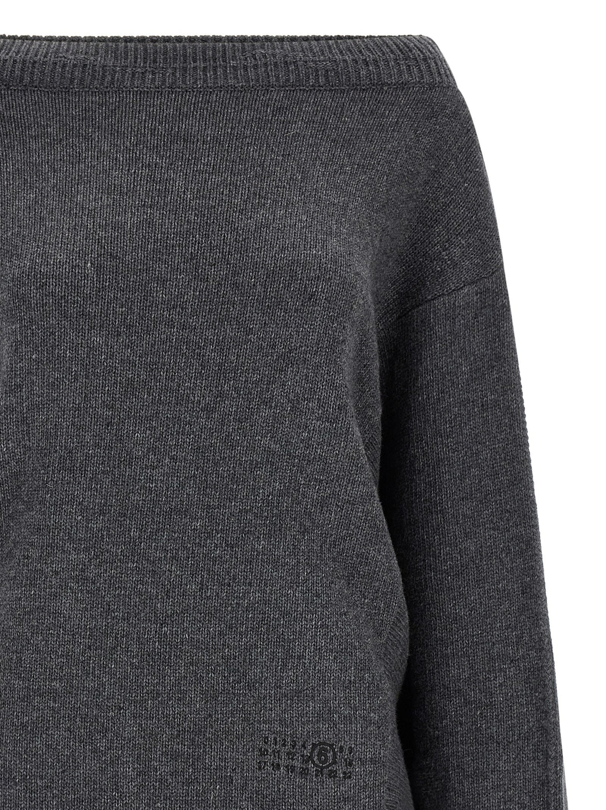 MM6 Maison Margiela Numeric Signature MM6 Dress Grey, view 3