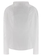 MM6 Maison Margiela Numeric Signature MM6 Embroidered Shirt White, view 2