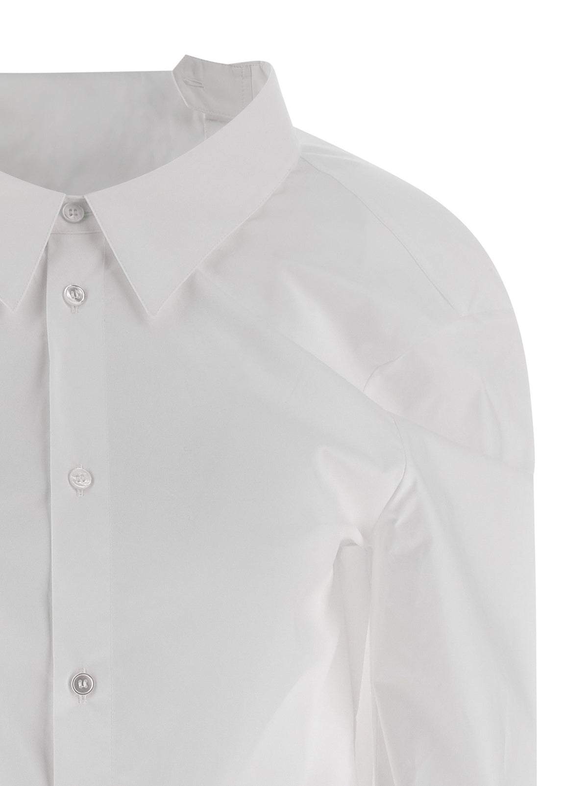 MM6 Maison Margiela Numeric Signature MM6 Embroidered Shirt White