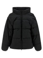 MM6 Maison Margiela Numeric Signature MM6 Embroidery Down Jacket Black