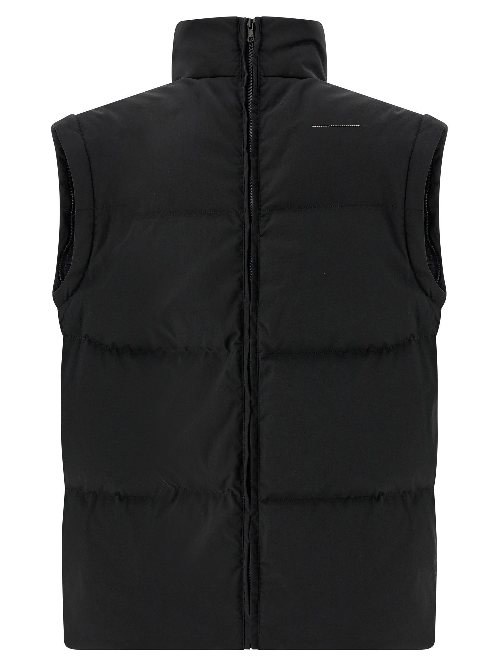 MM6 Maison Margiela Numeric Signature MM6 Embroidery Down Jacket Black