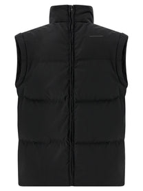 MM6 Maison Margiela Numeric Signature MM6 Embroidery Down Jacket Black
