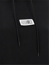 MM6 Maison Margiela Numeric Signature MM6 Hoodie Black