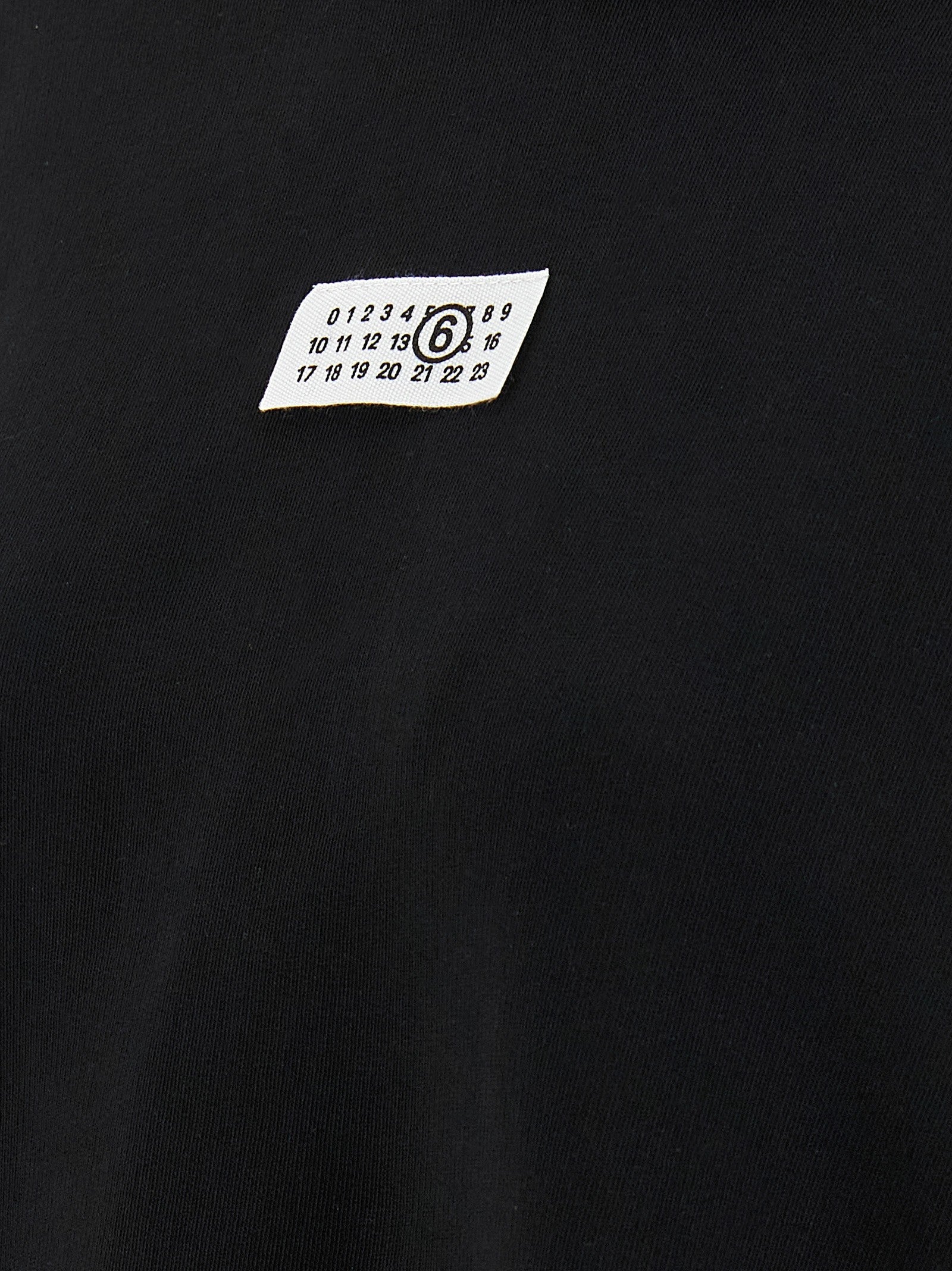 MM6 Maison Margiela Numeric Signature MM6 Hoodie Black