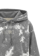 MM6 Maison Margiela Numeric Signature MM6 Hoodie Grey, view 3