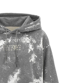 MM6 Maison Margiela Numeric Signature MM6 Hoodie Grey