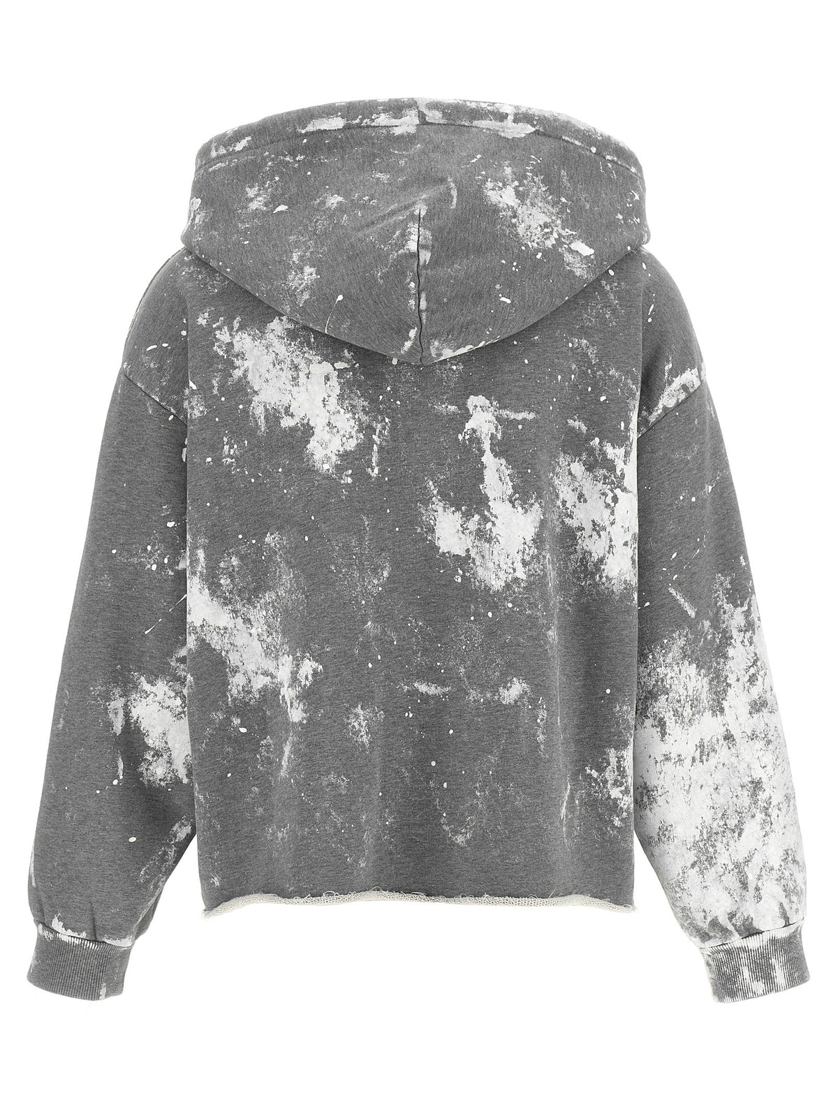 MM6 Maison Margiela Numeric Signature MM6 Hoodie Grey, view 2