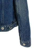 MM6 Maison Margiela Numeric Signature MM6 Jacket Blue, view 4