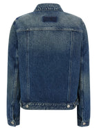 MM6 Maison Margiela Numeric Signature MM6 Jacket Blue, view 2