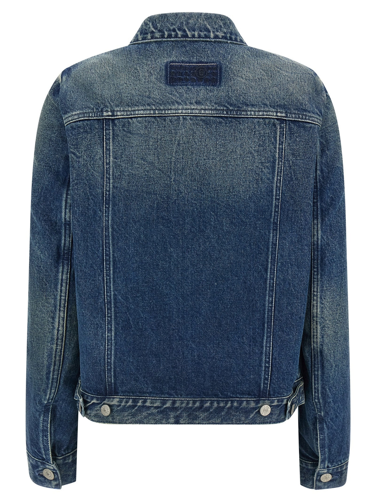 MM6 Maison Margiela Numeric Signature MM6 Jacket Blue, view 2